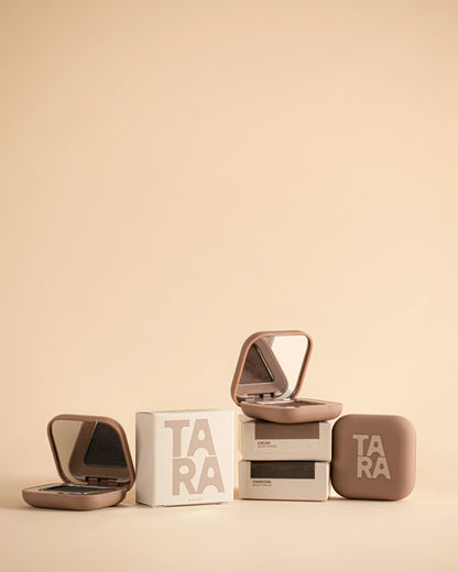 TARA- Pigmented Brow Powder Compact – Natural, Long-Lasting Eyebrow Powder